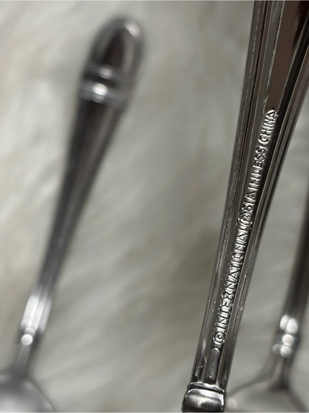 Classic Stainless Steel Silver Flatware Parcial Set - 6 Salad Fork 6‎ Steak Fork